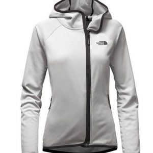The North Face Arcata Light Grey Unlined Fleece Hoodie Women's Size Medium
